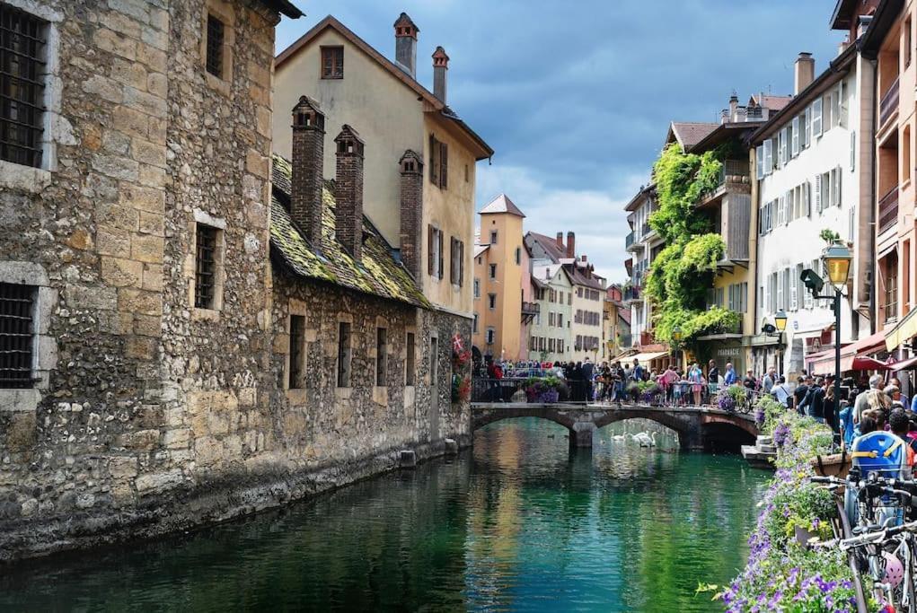 Appartement Le Pura Vida, Hyper Centre Terrasse + Parking à Annecy Extérieur photo
