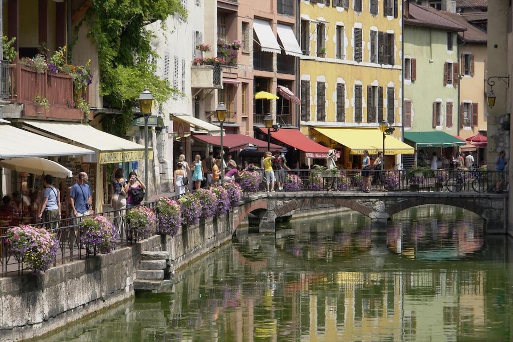 Appartement Le Pura Vida, Hyper Centre Terrasse + Parking à Annecy Extérieur photo